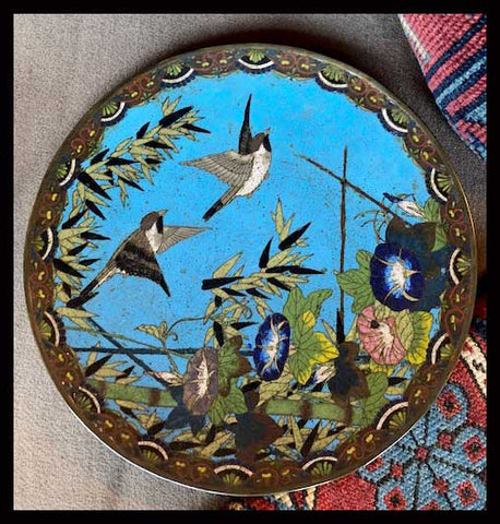 II.1638 PLATO DE CLOISONNÉ