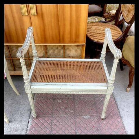 I.602 PISO LUIS XVI DE JUNCO Y MADERA PATINADA