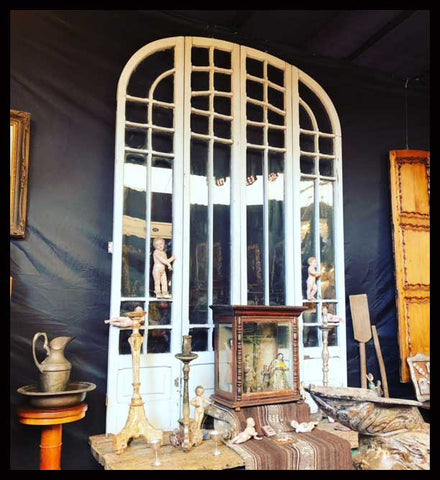 I.1072 PAR DE PUERTAS VIDRIADAS