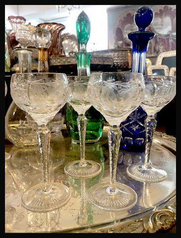 II.1958 COPAS DE CRISTAL