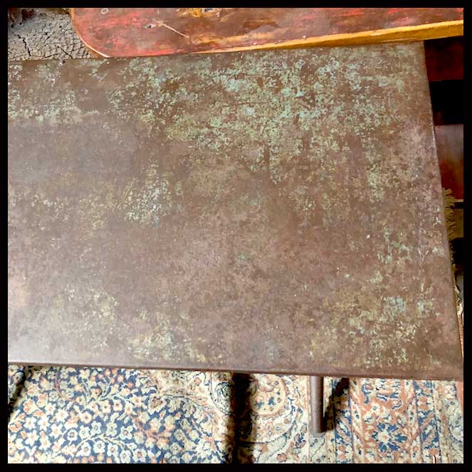 I.1080 PAR DE MESAS LATERALES DE FIERRO