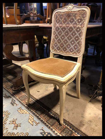 I.1087 SILLAS DE FELPA Y CANÉ