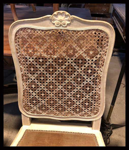 I.1087 SILLAS DE FELPA Y CANÉ