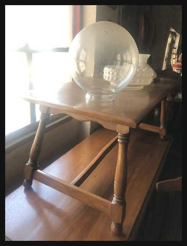 I.1702 MESA LATERAL DE MADERA