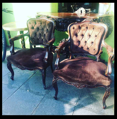 I.415 PAR DE SILLAS FRANCESAS