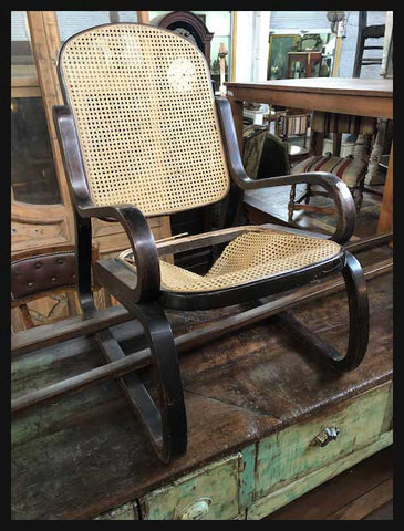 I.1717 PAR DE SILLONES DE JUNCO