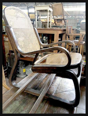 I.1717 PAR DE SILLONES DE JUNCO