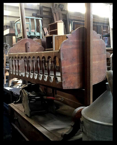 I.411 CUNA MECEDORA DE MADERA