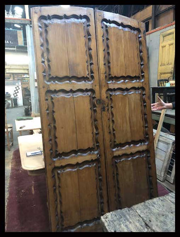 I.1107 PUERTAS COLONIALES DE MADERA