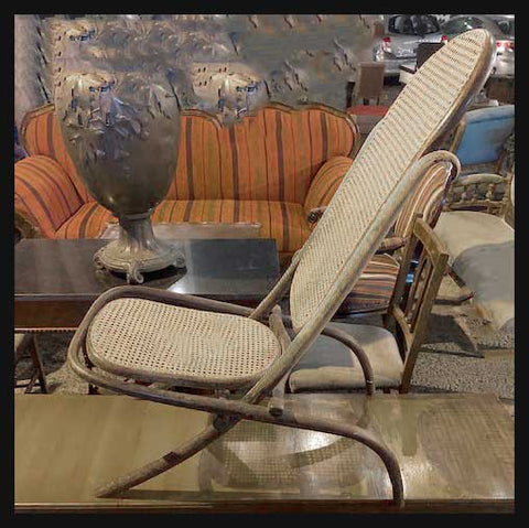 I.1722 SILLA DE JUNCO PLEGABLE