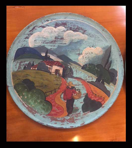 II.1516 PINTURAS CIRCULARES DE MADERA