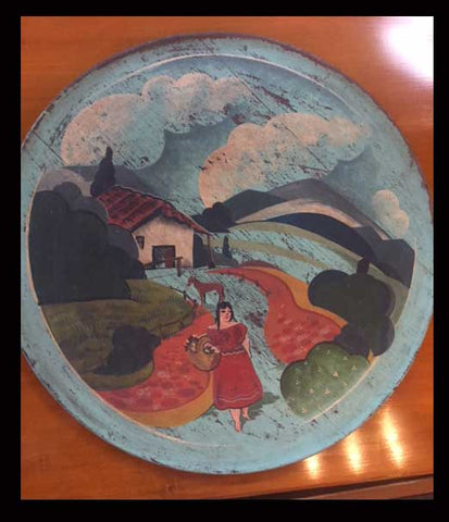 II.1516 PINTURAS CIRCULARES DE MADERA