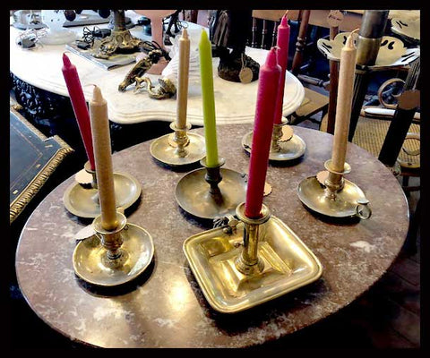 II.1676 PALMATORIAS DE BRONCE