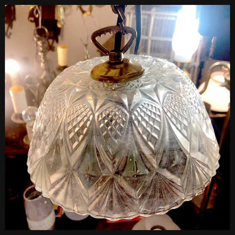 II.1974 LÁMPARA DE VIDRIO