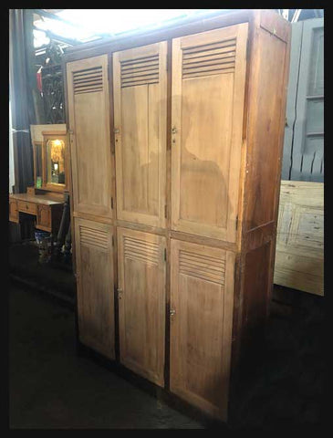 I.1447 ANTIGUOS LOCKERS DE MADERA DE SALITRERAS