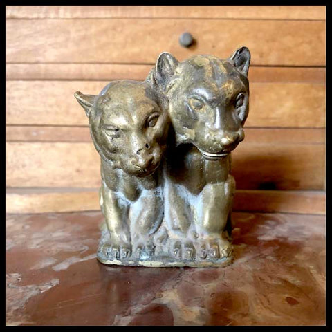 II.1708 FIGURA DE BRONCE DE PANTERA