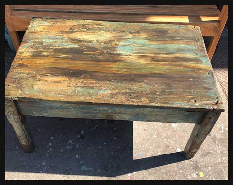 I.1461 MESA RÚSTICA PATINADA