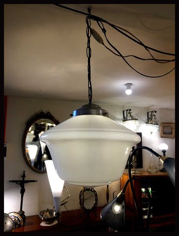 II.2263 LÁMPARA DE OPALINA COLGANTE
