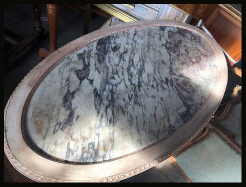 I.1165 MESA DE MÁRMOL