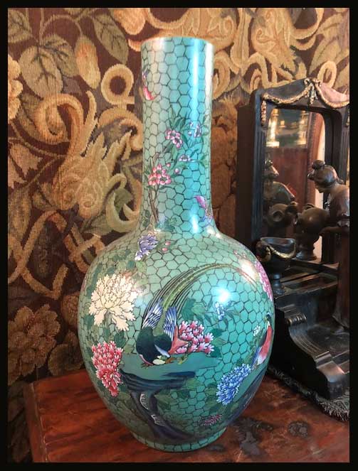 II.1749 JARRÓN ALTO CHINO