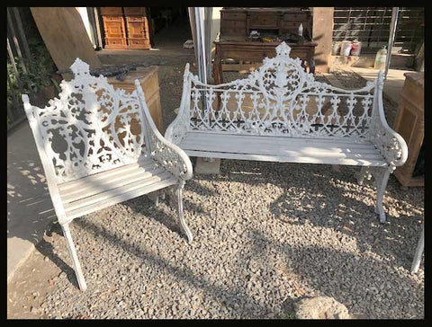 I.1180 BANCAS DE FIERRO EXTERIOR