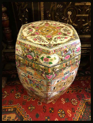 II.1757 BASES DE PORCELANA CHINAS