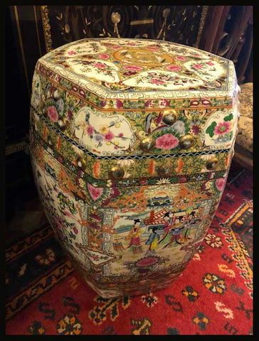 II.1757 BASES DE PORCELANA CHINAS