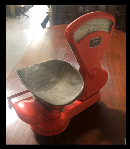 II.310 PESA DE ABANICO ROJA