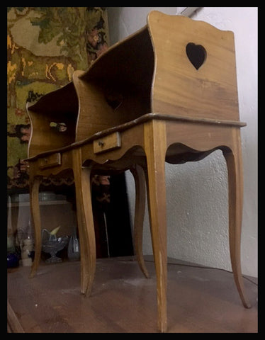 I.786 VELADORES DE MADERA DE DOBLE CUBIERTA