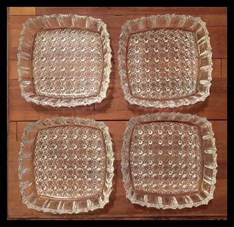 II.331 PLATILLOS DE CRISTAL