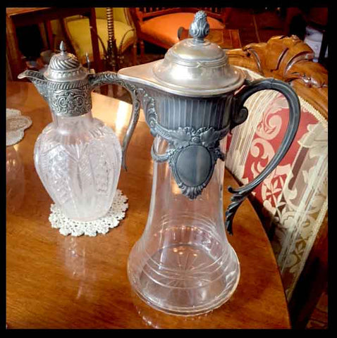 II.337 MIELEROS DE CRISTAL Y PLATA