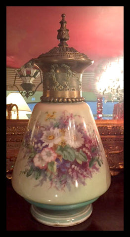 II.344 JARRÓN FLORES Y BRONCE