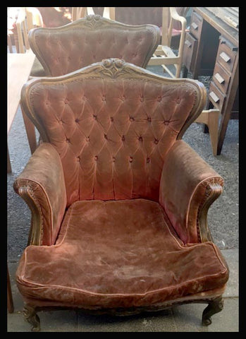 I.774 PAR DE SILLONES CAPITONÉ