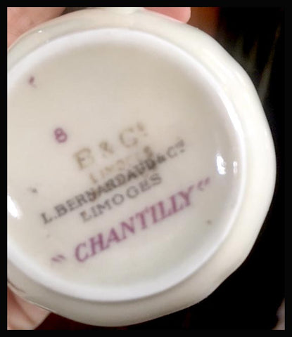 II.1196 JUEGO DE TAZAS LIMOGES