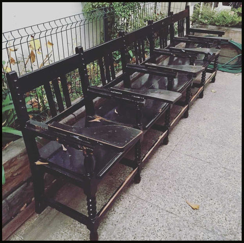 I.1215 BANCA DE MADERA