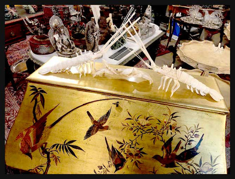 II.2046 FIGURAS JAPONESAS DE HUESO