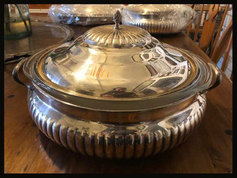 II.1771 PAR DE GUISERAS DE PLAQUÉ