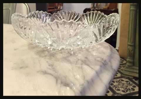 II.379 PLATILLO DE CRISTAL