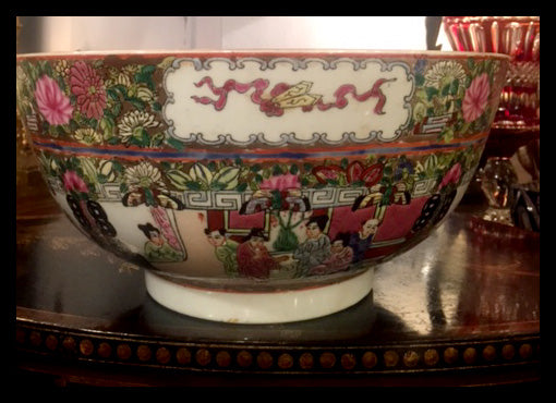 II.386 PAR DE FUENTES CENTRO DE MESA CANTÓN