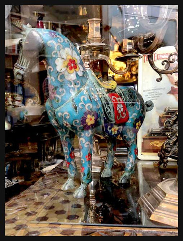 II.2074 CABALLO DE CLOISONNÉ