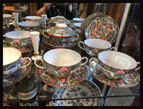 II.1834 JUEGO DE TÉ CANTÓN