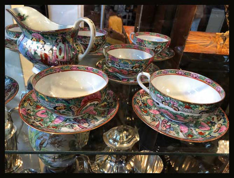 II.1834 JUEGO DE TÉ CANTÓN