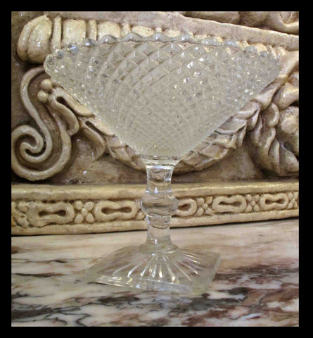 II.248 COPÓN DE VIDRIO ANTIGUO