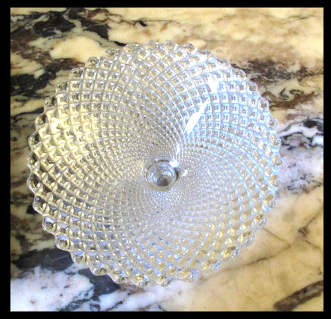 II.248 COPÓN DE VIDRIO ANTIGUO