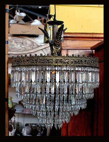 II.230 GRAN LÁMPARA DE CRISTAL