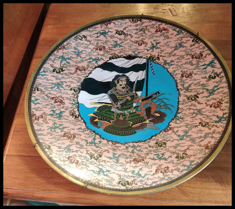 II.3359  PAR DE PLATOS CLOISINNÉ