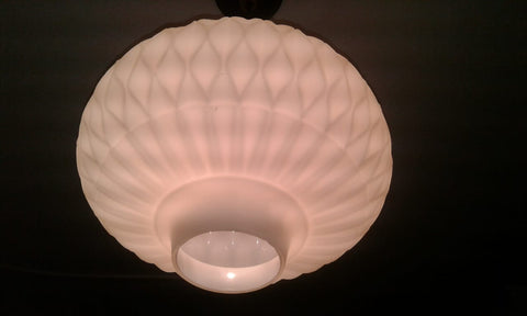 II.1703 LÁMPARA DE OPALINA ART DECÓ