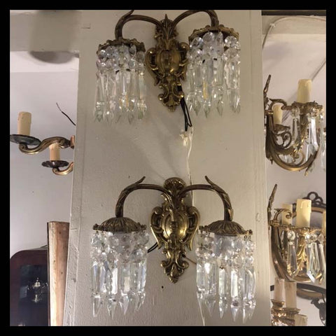 II.1359 PAR DE APLIQUÉS DOBLES