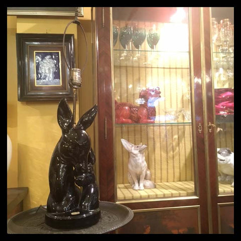 II.1349 BASE PARA LÁMPARA DE VENADO