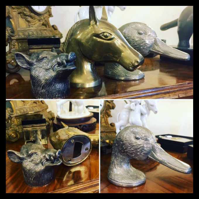 II.1375 DESTAPADORES DE CABEZA DE ANIMAL